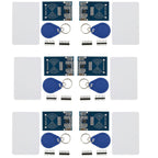 6-Pack Mifare RC522 RFID Kit, 13.56MHz, SPI Interface