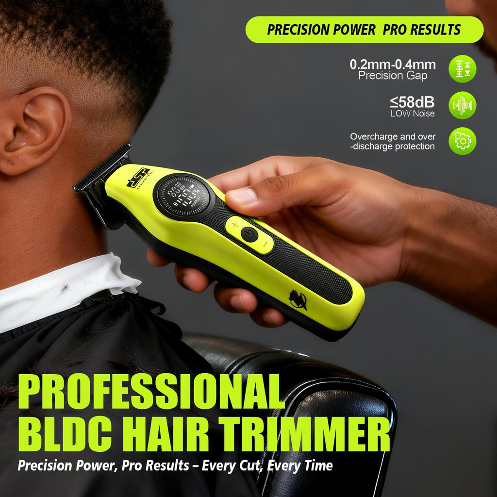 Hair Trimmer for Men, Cordless Zero-Gap BLDC, Rechargeable