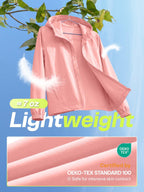 Kids Waterproof Rain Jacket Lightweight Raincoat(Pink,10-12years)