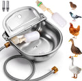 Metal Automatic Chicken Waterer, Duck Waterer No Mess