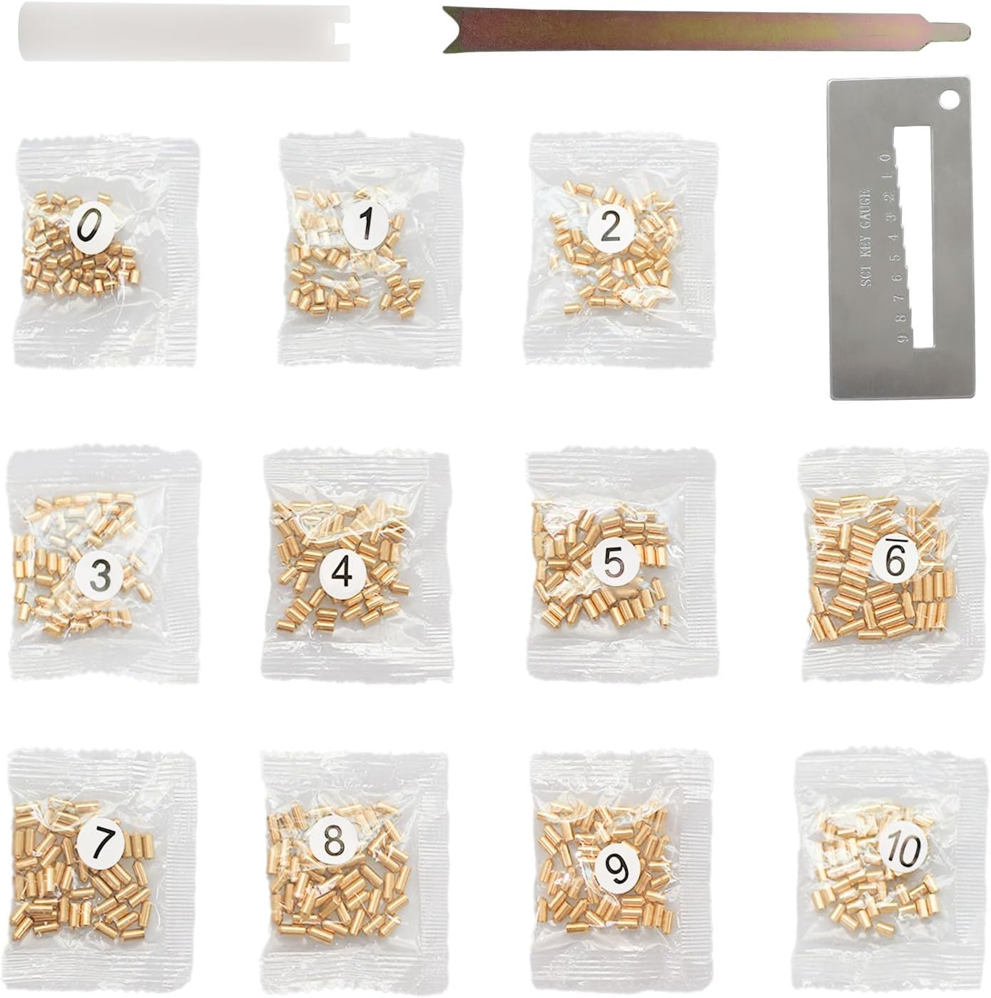 SC1 SC4 Keyway Rekey Kit Compatible with Schlage | Complete DIY Lock Rekeying Set for Home Security and Door Locks