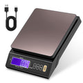 Baking Scale 0.1 Gram Accuracy Digital Scale for Kitchen, Candle, Soap and Sourdough Bread Making, with Percentage