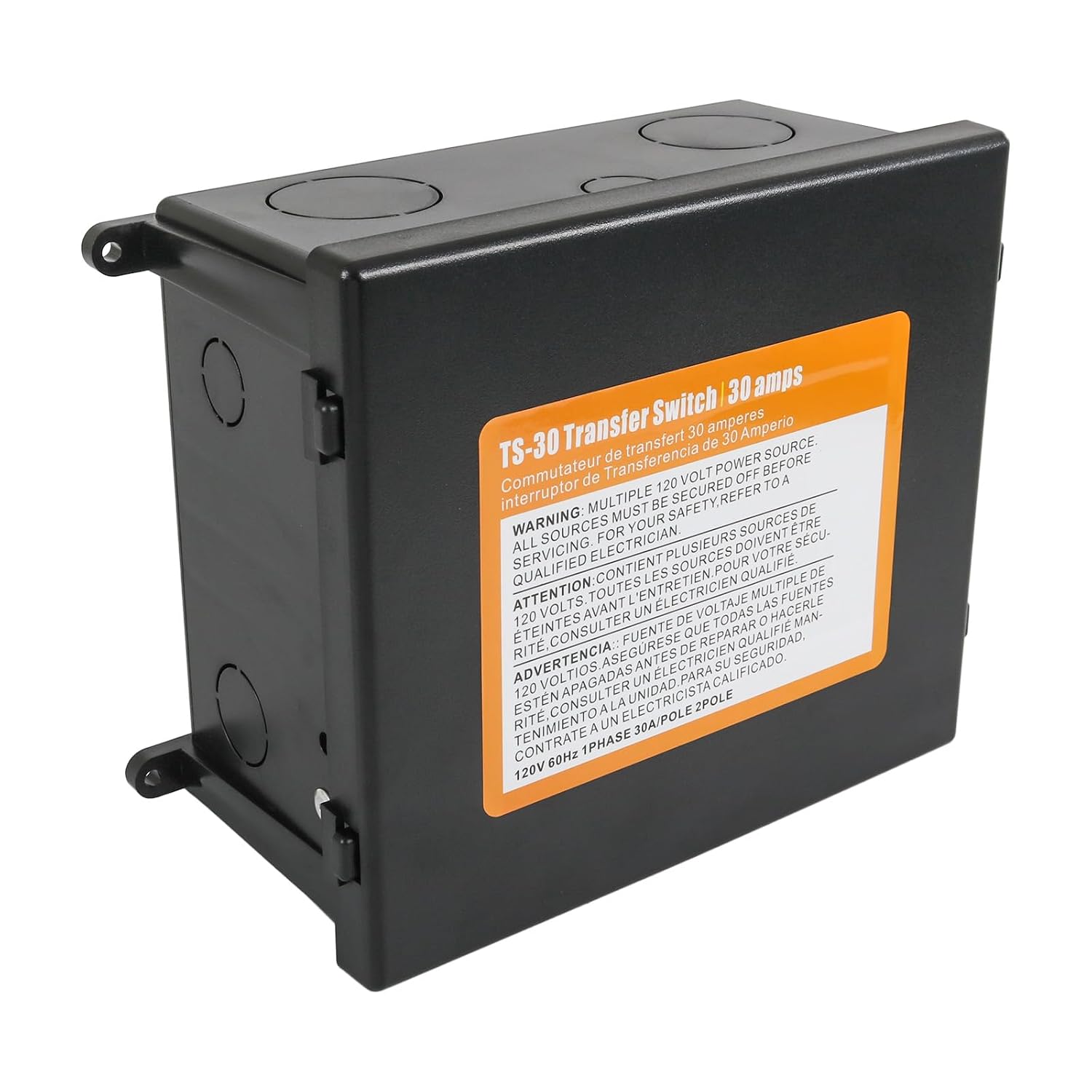 30 Amp Automatic Transfer Switch, Rated 120VAC Applied to RV