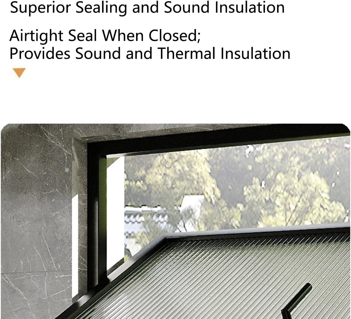 White Hopper Window for Basement/Playhouse/Kitchen/Warehouse Ventilation,Aluminum Alloy Flush Mount Replacement Metal