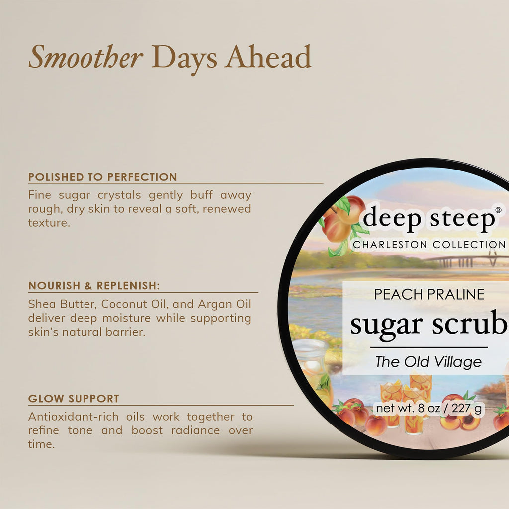Sugar Scrub, Strawberry Plum, 8oz – Exfoliating Body Scrub