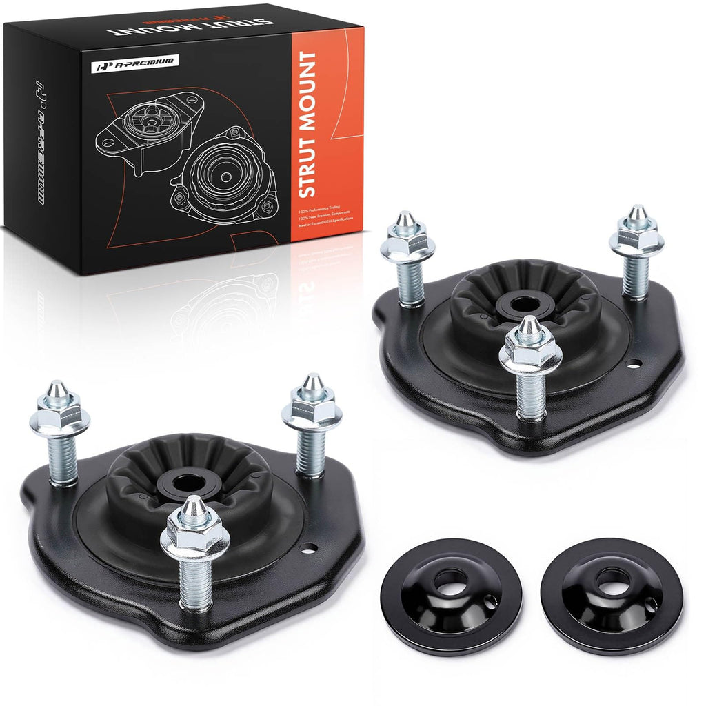 A-Premium Front Suspension Strut Mounts Compatible with Chevrolet, GMC