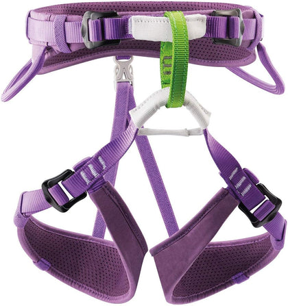 PETZL MACCHU Kids' Rock Climbing Harness | Adjustable Seat Harness for Children Less Than 40kg / 88 lbs