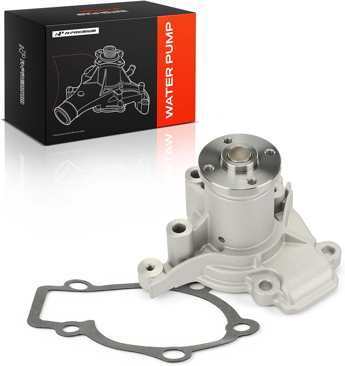 A-Premium Engine Water Pump with Gasket Compatible with Hyundai Elantra 1996-2012, Tiburon 1997-2001/2003-2008, Tucson 2005-2009 & Kia Soul 2010-2011, Spectra 2004-2009, Spectra5 05-09, 1.8L 2.0L DOHC