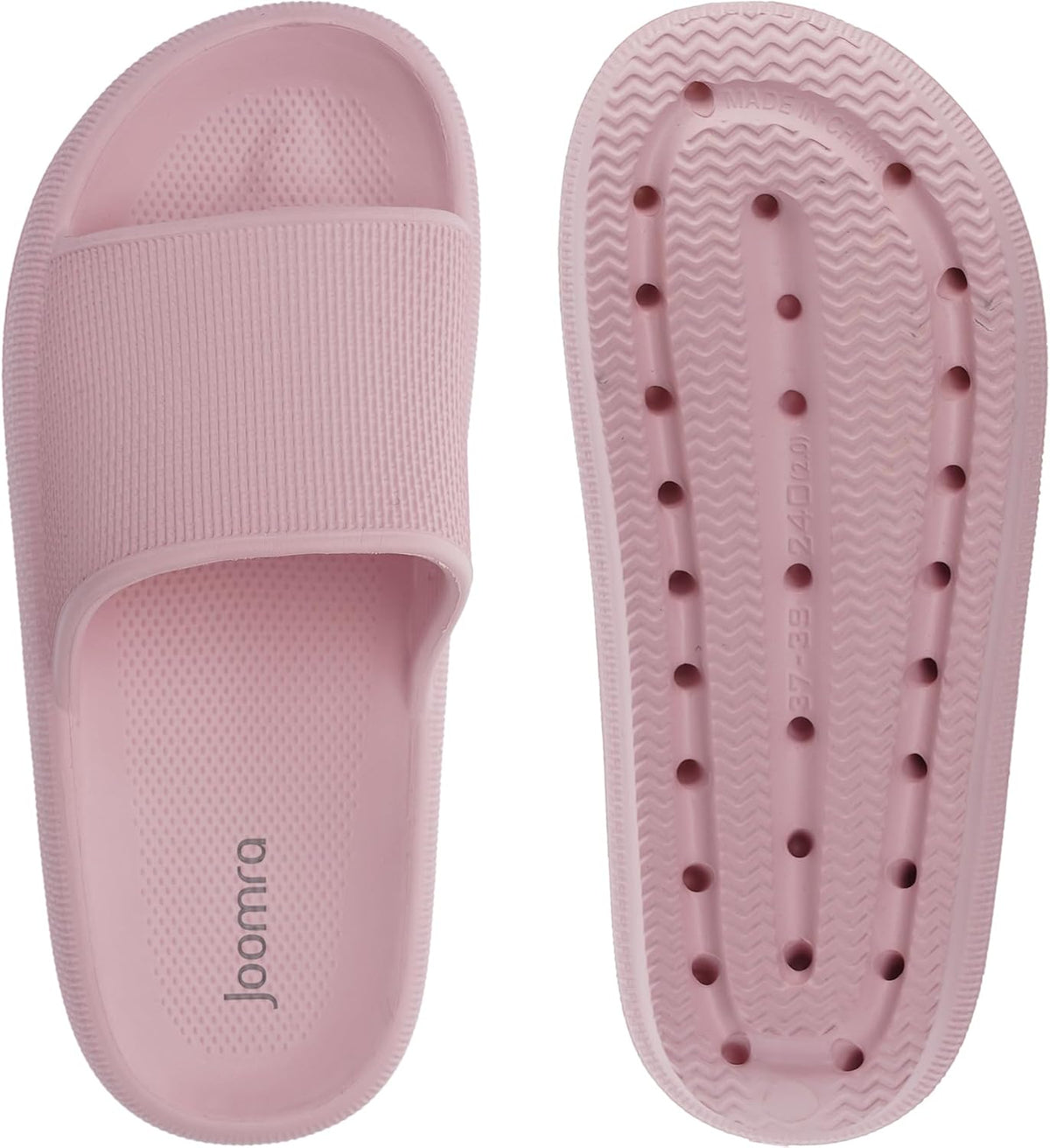 Pillow Slippers for Women and Men Thick Sole Ultra Cushion Slides | Cloud-Like Sole, Quick Drying Shower Shoes, Soft