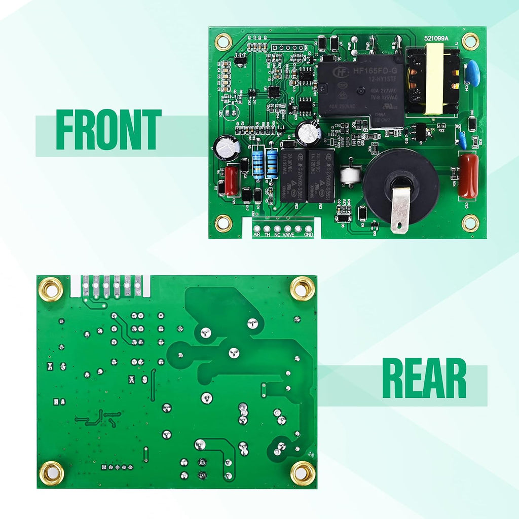 520820 RV Furnace Heater Circuit Board with Fan Control Compatible with Suburban 12VDC Module Board，Replaces # 520199, 520814, 520871, 33550L, AP4896608