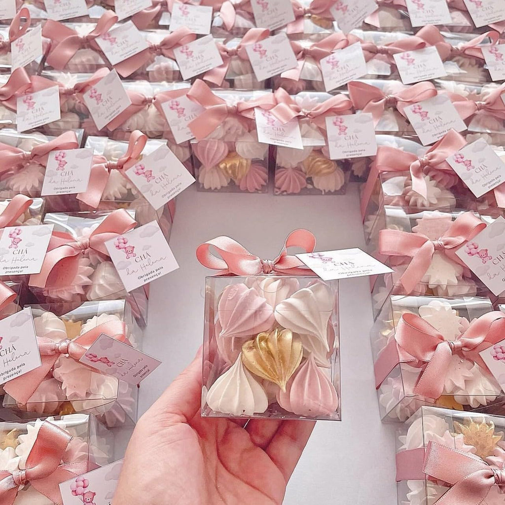 100 Pack Bulk 2x2x2 Inch Clear Gift Boxes Macaron Boxes Small Chocolate Bomb Boxes Birthday Wedding Party Favor Boxes
