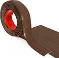 10 ft Flat Floor Transition Strip, Laminate Floor Divider, Brown