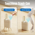 Motion Sensor Bathroom Trash Can with Lid - 2.5 Gal Smart Trash Bin