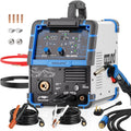 200A MIG Welder, 110V/220V 8-in-1 Aluminum MIG Welding Machine | 8 in 1 Welding, Flux Core MIG, Gas MIG, Gas MAG