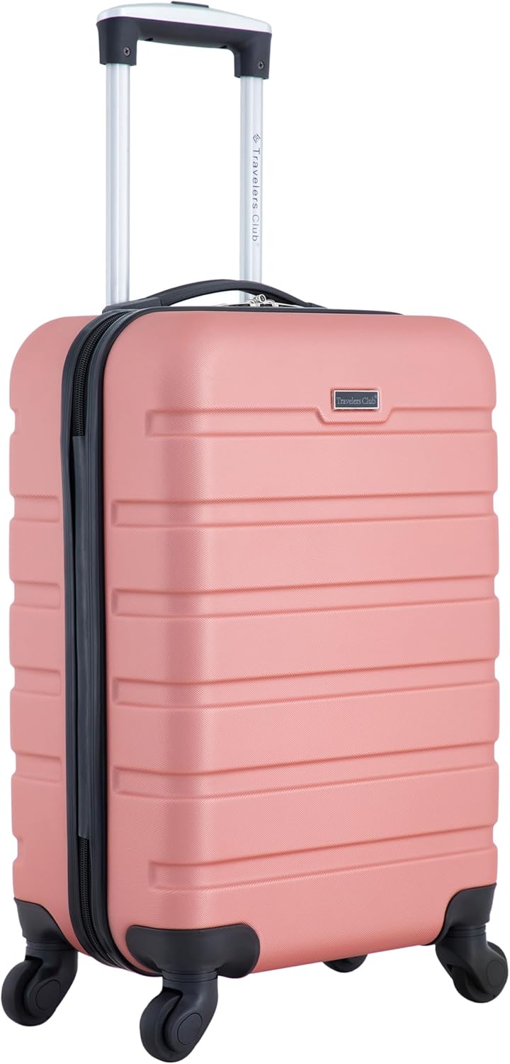 Harper Luggage, Rose Gold, 22-Inch Carry-On