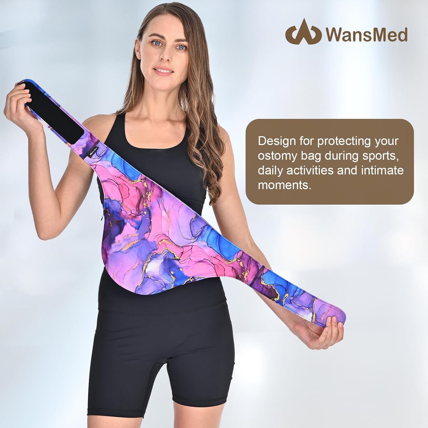 Ostomy Bag Covers for Men and Women | Ostomy Belt for Sports and Daily Life | Leak-Proof and Odor-Masking Solution
