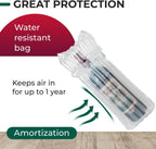 Inflatable Wine Bottle Protector Bags for 750 ml Bottles, Pack of 10 - Reusable Air Column Bags for Packing, Travel