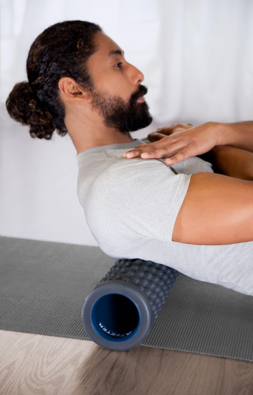 Massage Foam Roller - Textured for Deep Tissue Muscle Relief to Boost Recovery, Flexibility, Mobility - Back Pain