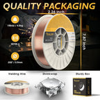 TOOLIOM ER70S-6 0.035" Mild Steel MIG Welding Wire 10LB
