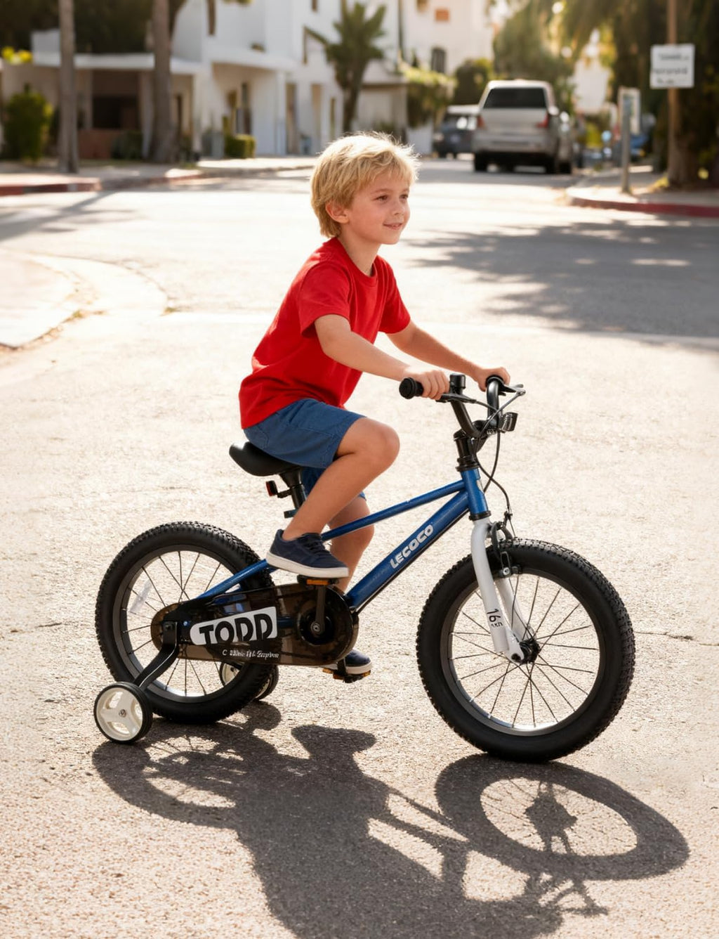 16 inch Kids Bike for Boys Girls with Training Wheels | Children's Bicycle with Training Wheels Pedal Brakes