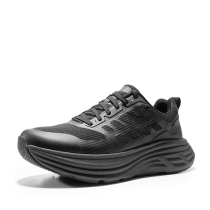 Women's Walking Shoes Running Tennis Sneakers,All Black,6.5