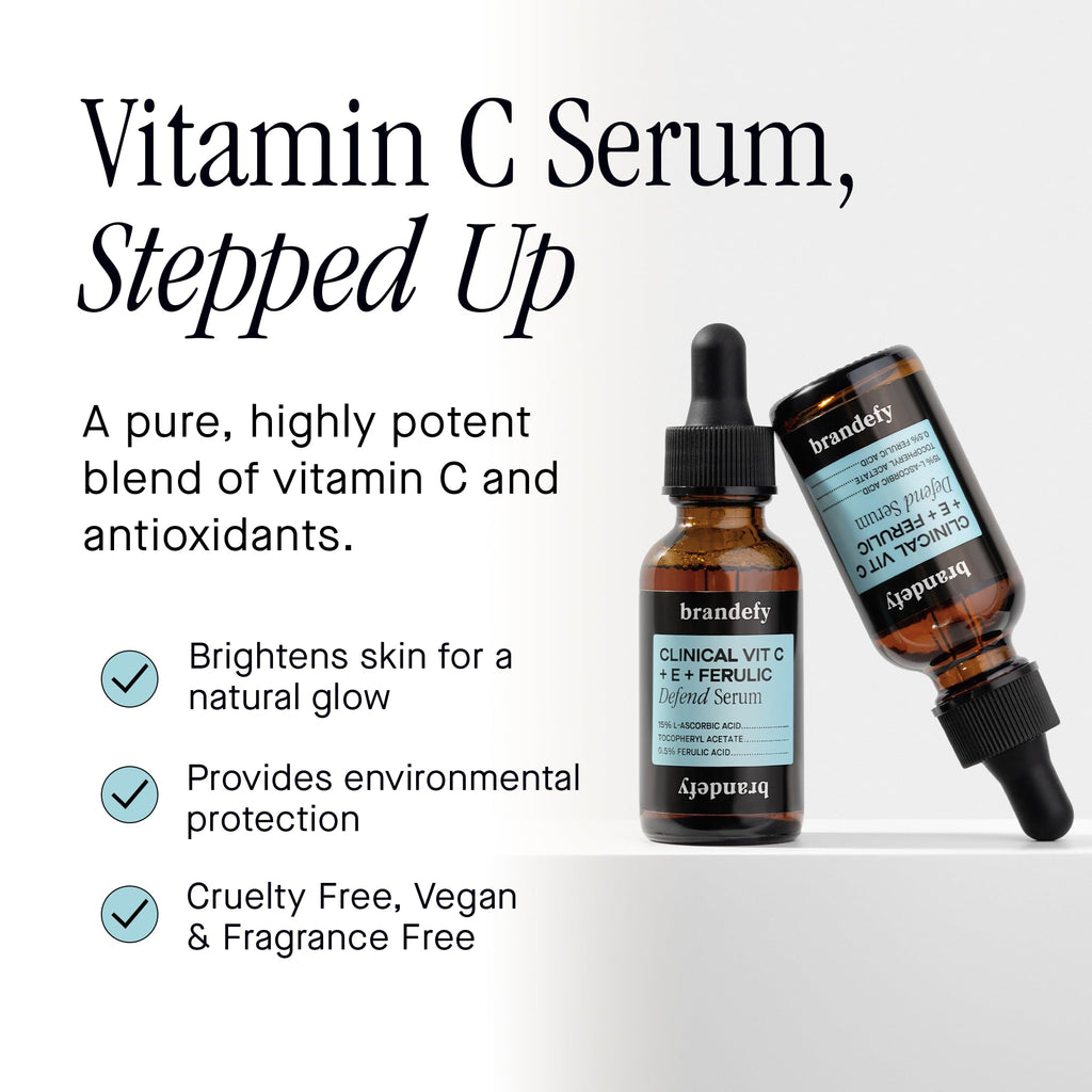 Vitamin C Face Serum 15% L-Ascorbic Acid + Ferulic Acid
