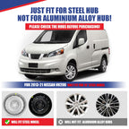 15 Inch Hubcaps for Nissan NV200 2013-2021
