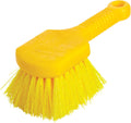 Rubbermaid Commercial 8" Utility Scrub Brush Plastic Handle Synthetic Bristles Cleaning Multi Purpose Heavy Duty