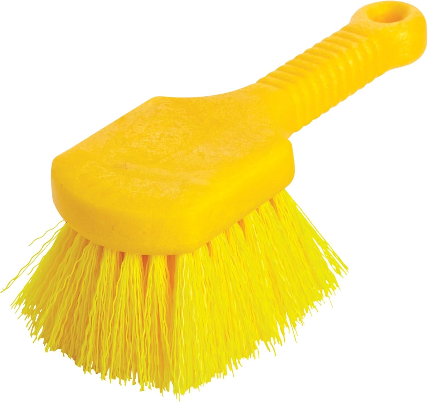 Rubbermaid Commercial 8" Utility Scrub Brush Plastic Handle Synthetic Bristles Cleaning Multi Purpose Heavy Duty