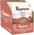 Senior Tuna Salmon Pumpkin Mousse Wet Cat Food 12-Pack 2.47oz Pouch