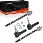 A-Premium Front Inner and Outer Tie Rod End Kit