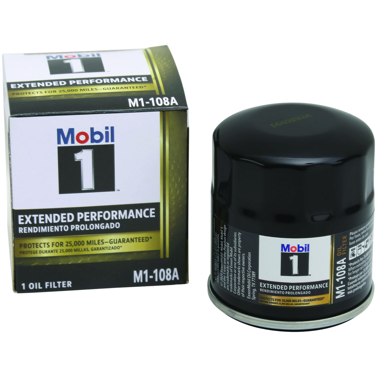 Mobil 1 Extended Performance Oil Filter, M1-108A | 2 Pack