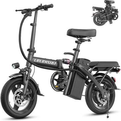 Electric Bike for Adults, 1200W Peak Motor Commuter Ebike, 20-28MPH Speed, 32 Miles Range, Removable Waterproof