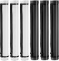 6 Pcs Expandable Poster Tubes Bulk,, Black, White