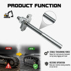 Fafeicy Mini Excavator Track Tensioner Assembly, 1 Ton