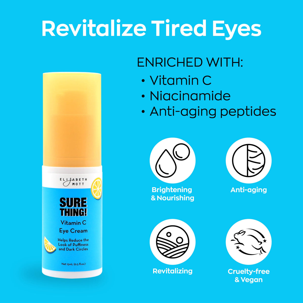 Sure Thing Vitamin C Eye Cream, 15ml