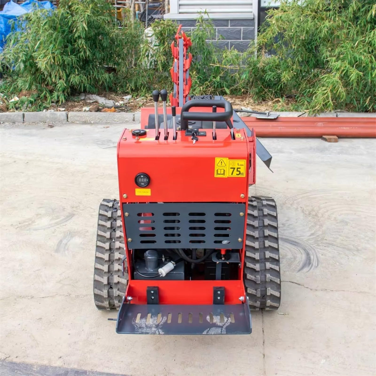 Mini Walk-Behind Trencher Crawler Skid Steer Ditching Equipment