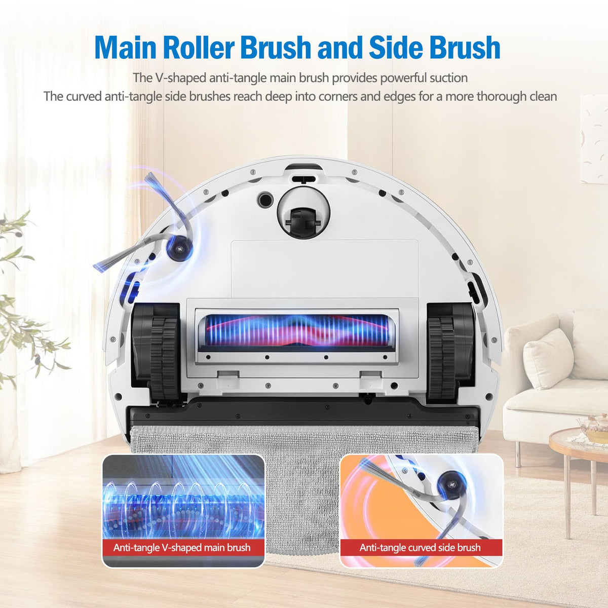 Robot Vacuum Replacement Kit for Roborock Q10 X5+/X5, 21 Pcs Accessories