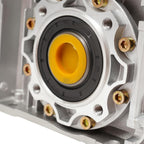 Worm Gear Reducer Motor with Speed Controller 1:50 Reduction, AC 110V 370W Reduction Ratio Gear Motor, Adjustable Variable Speed High Torque Reducer Motor 27 RPM