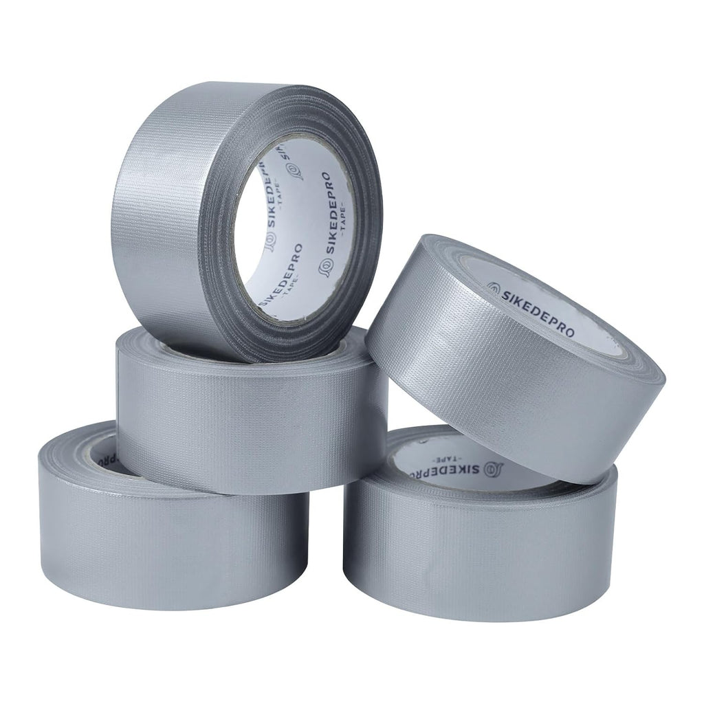 Duct Tape, Silver Tape，5 Rolls 2 inches x 30 Yards ducttape,Strong, Flexible,Heavy Duty Duct Tape，Waterproof Bulk