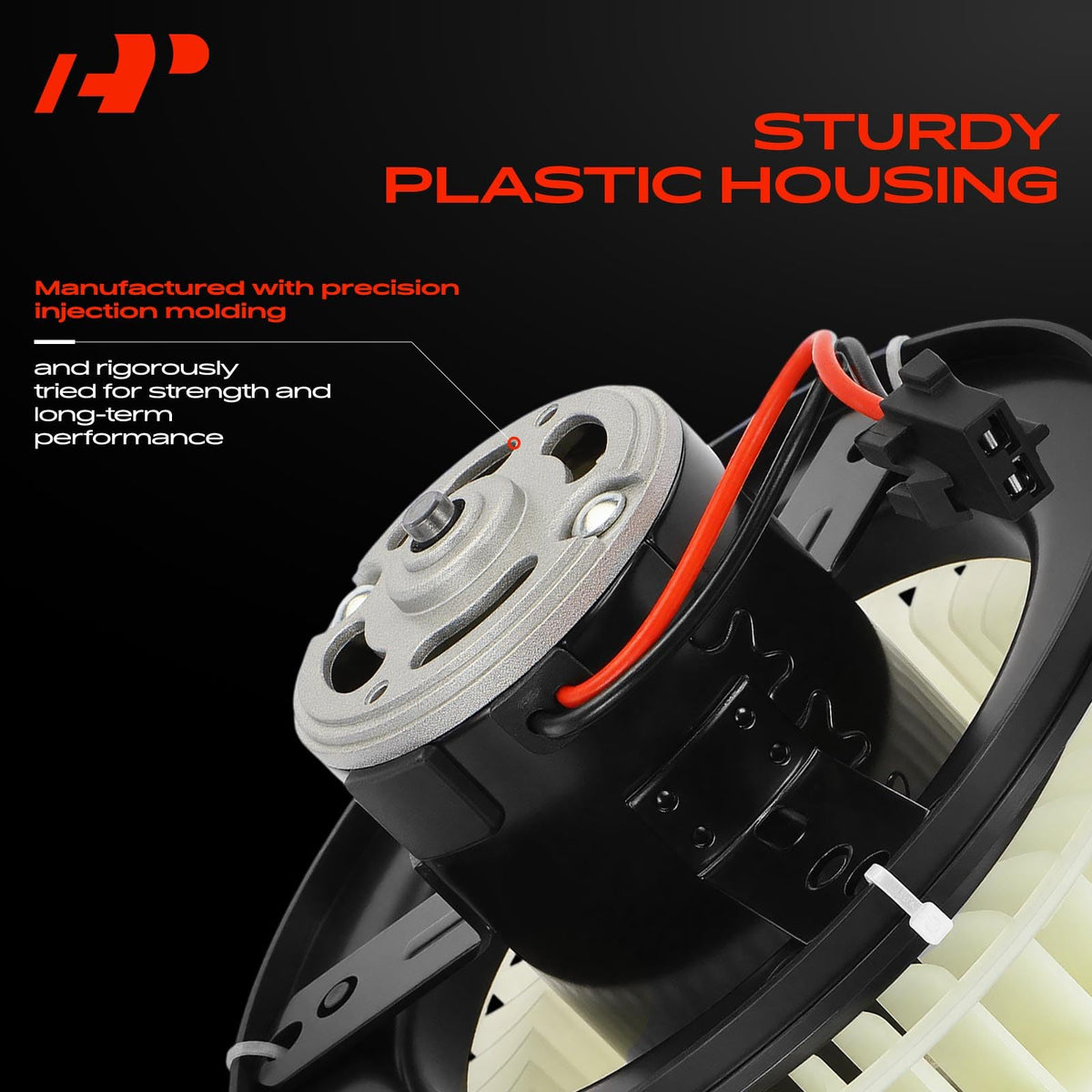 A-Premium Front HVAC Heater Blower Motor with Fan Cage