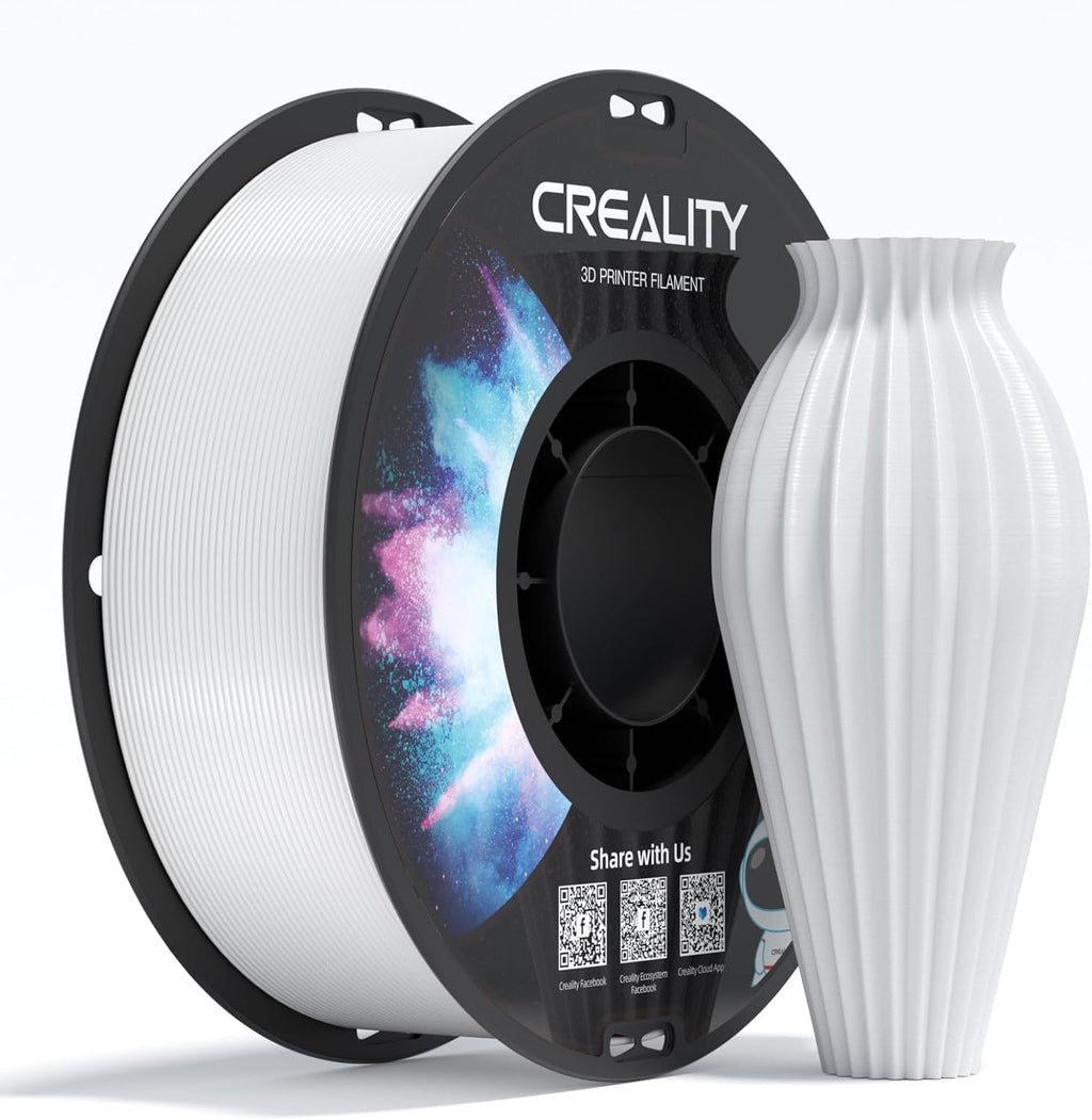 PETG 3D Printer Filament 1.75mm, Excellent Toughness High Precision, Odorless Non-Toxic Moistureproof, 1kg(2.2lbs)
