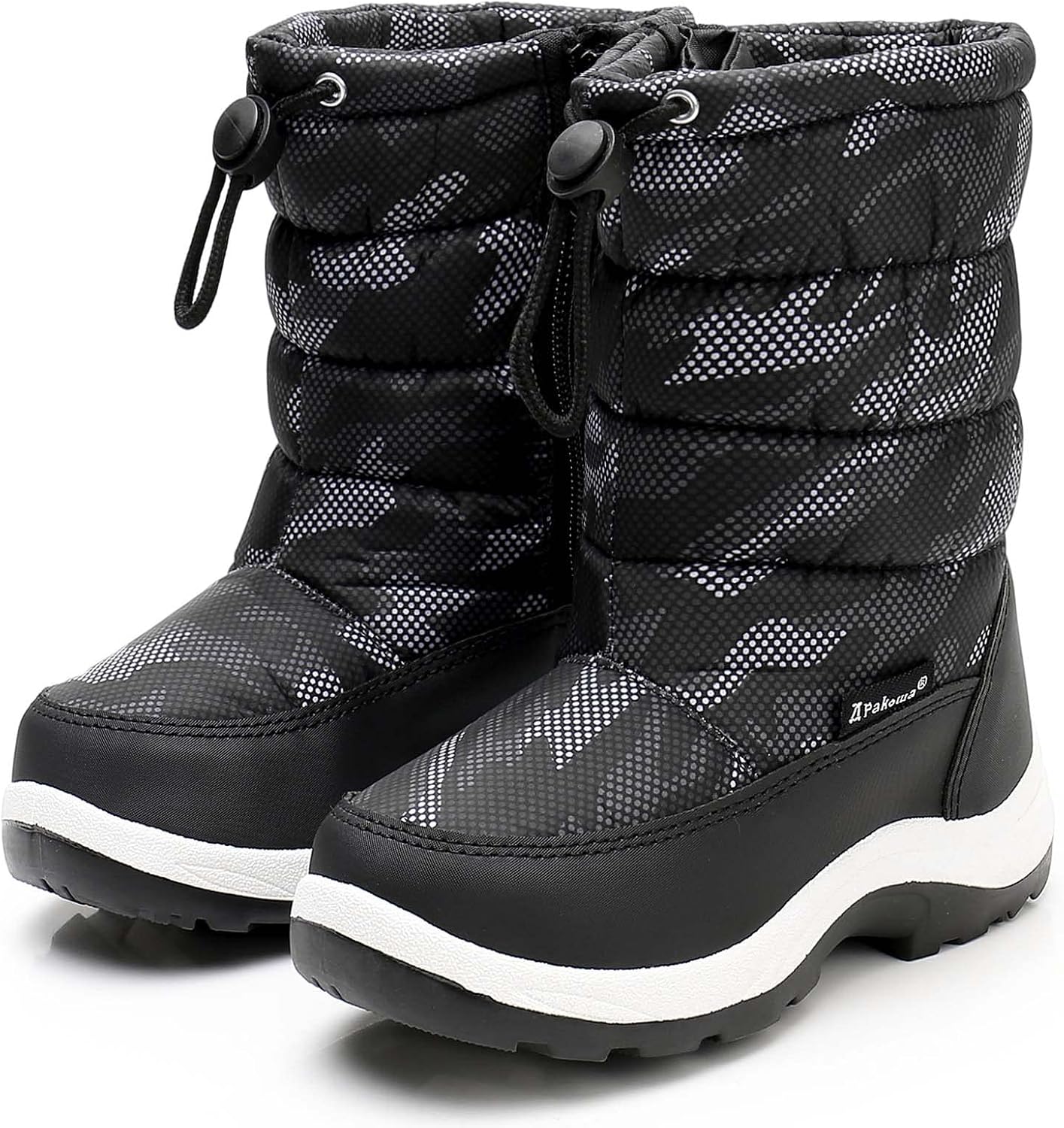 Kids Boys Girls Cold Weather Water Resistant Winter Snow Boots | Toddler/Little Kid/Big Kid