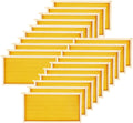 20 Pack Deep Beehive Frames Kit with Durable Wooden Frames and Food-Grade Beeswax-Coated Plastic Foundations for