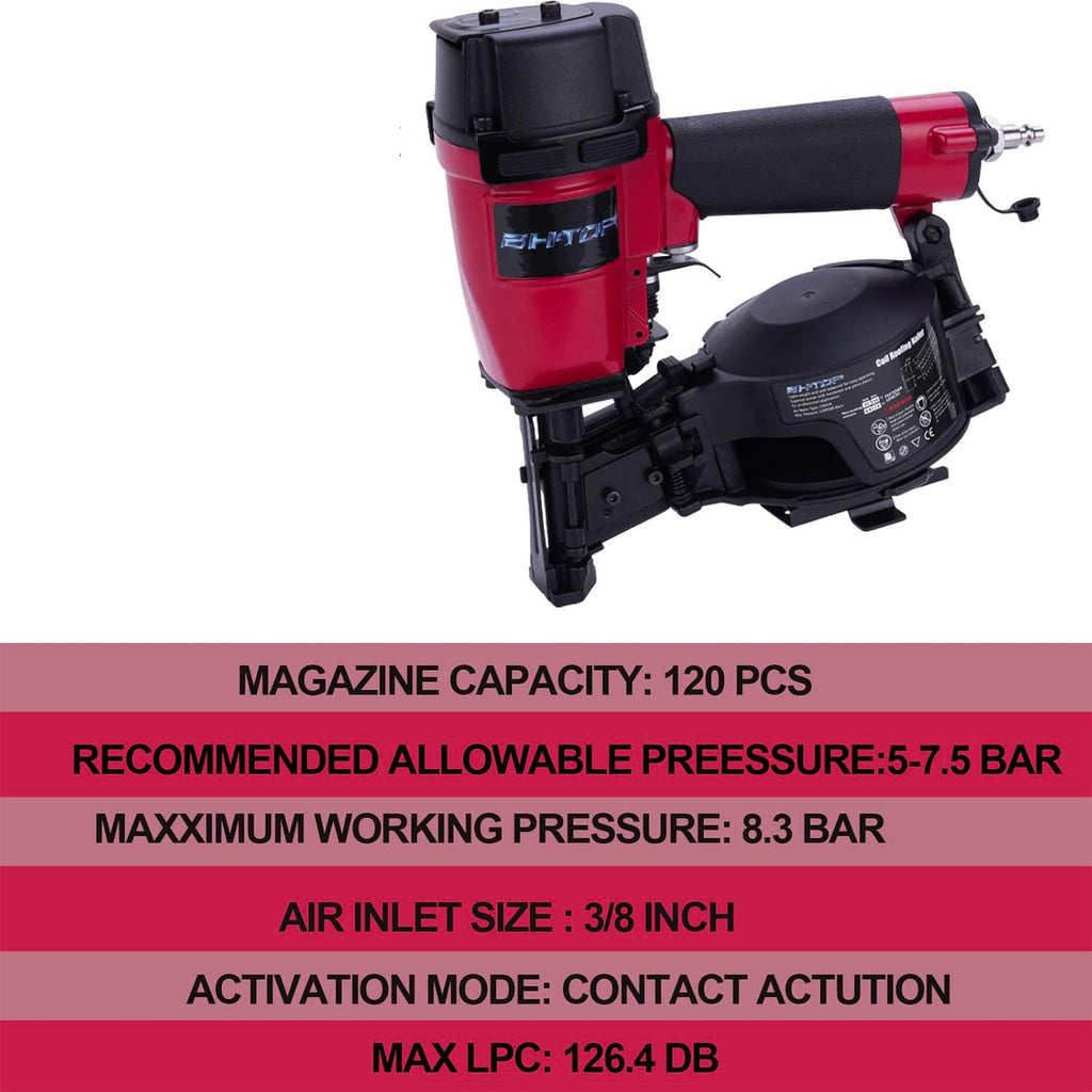 CN45N Roofing Nailer, 15 Degree Roofing Nail Gun