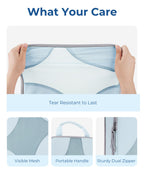 Compression Packing Cubes (04-Misty Lavender, 6 Set)