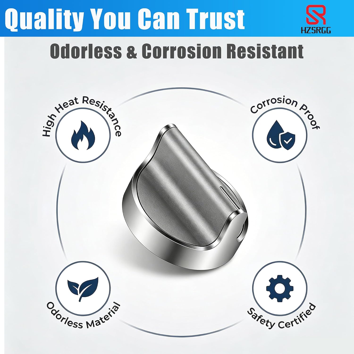 2026𝗨𝗽𝗴𝗿𝗮𝗱𝗲𝗱 W10594481 Stove knobs. Whirlpool Stove knobs Replacements, Compatible with Certain Whirlpool Stove knobs