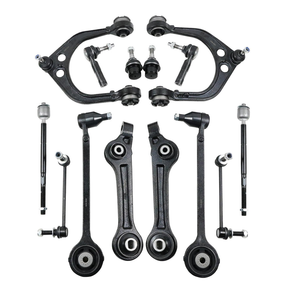Front Upper Lower Control Arm Suspension Kit for 2011-2017 Chrysler 300 RWD