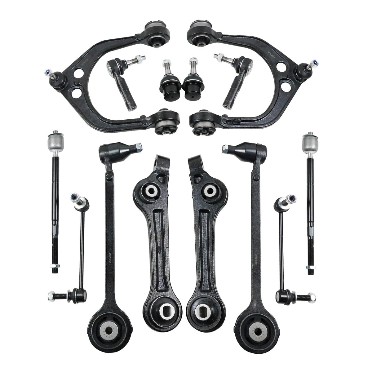 Front Upper Lower Control Arm Suspension Kit for 2011-2017 Chrysler 300 RWD