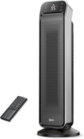 Space Heater Indoor, 25" 11.5ft/s Fast Portable Room Heater with Remote and Thermostat, 3 Modes, Overheating &